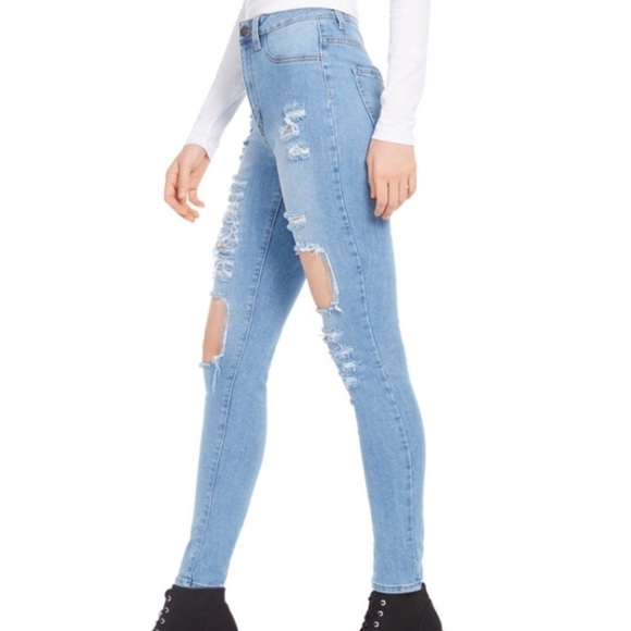 Aphrodite High-Rise Destructed Stretch Skinny Jean - Picture 3 of 16